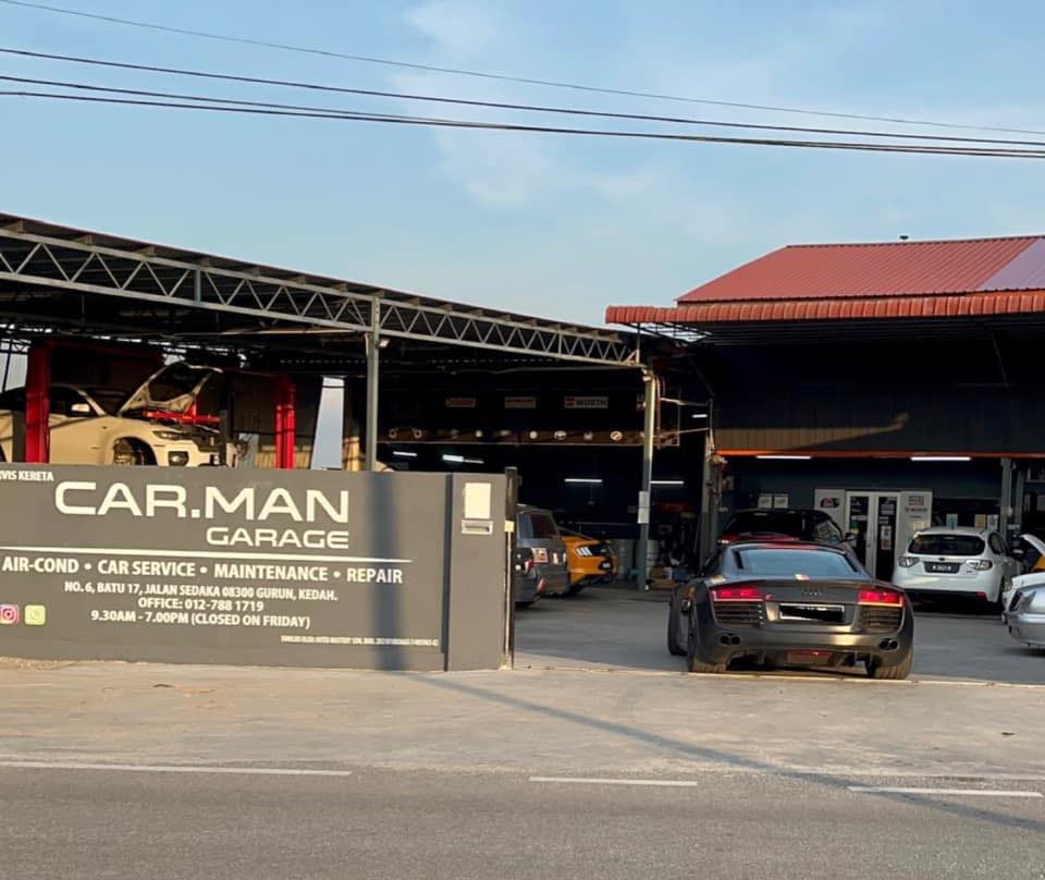 car.man Garage workshop, Gurun, Kedah — part of CAR.GO Garage network